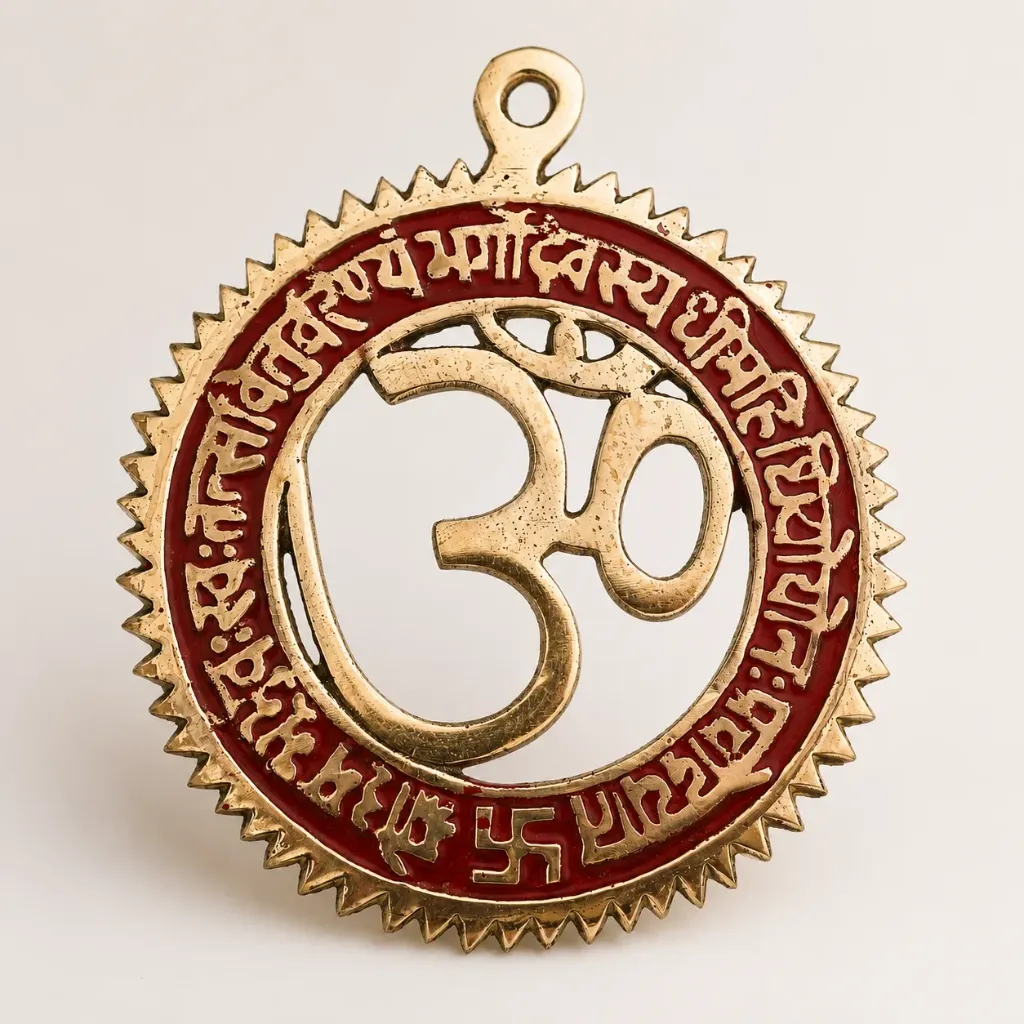 Om gayatri mantra 480-1No 104g Swastik