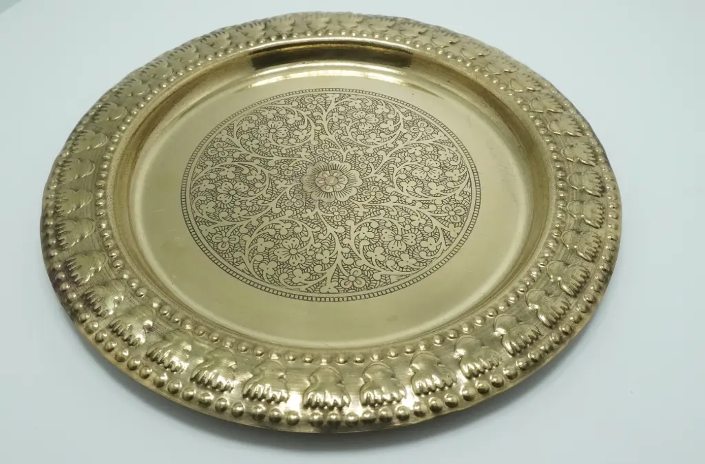 Plate Nakshi 480- 8No 150g swastik