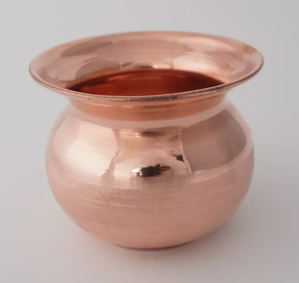Copper Lota 3 No Swastik 240