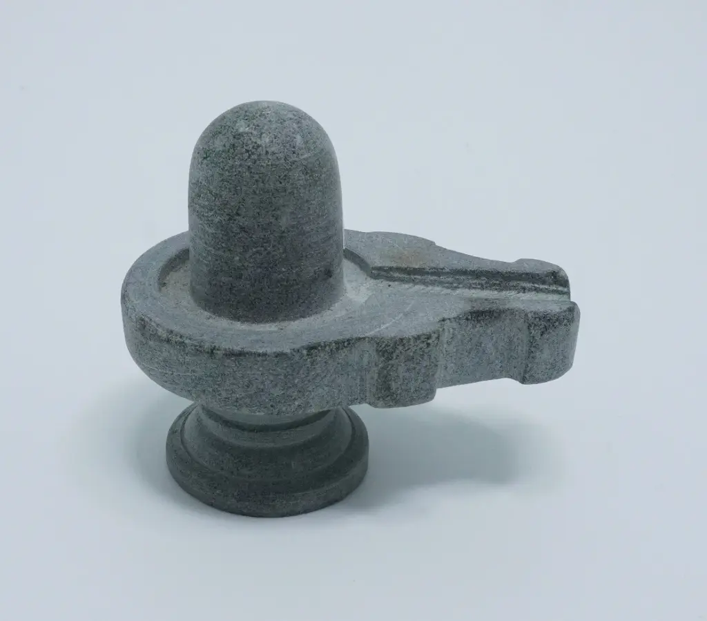 [T01989] New Stone Shivling 1.5 inch 150