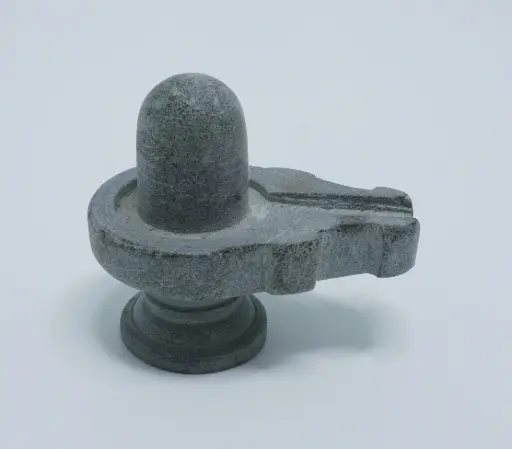 [T01989] New Stone Shivling 1.5 inch 150